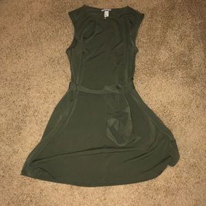 Army green dress